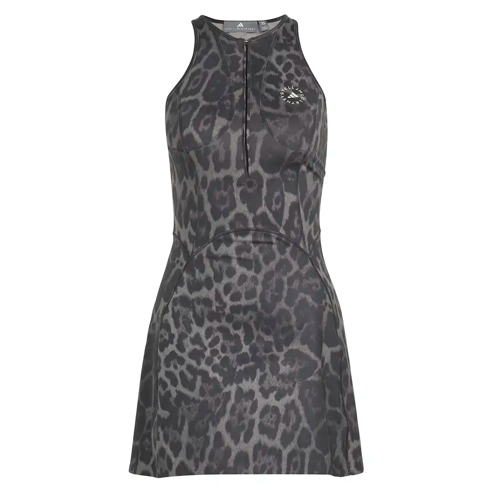 Women's Stella McCartney Printed Training Dress Dove Grey and Carbon
