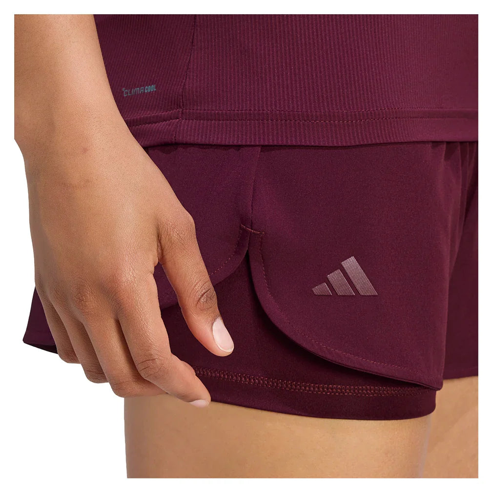 Women's GameSet Match Shorts Maroon