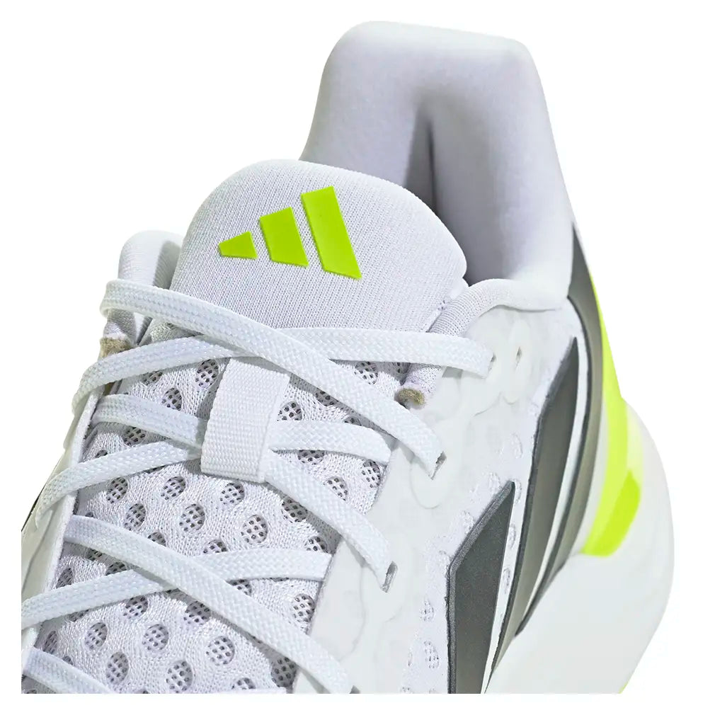 Men's Court Pickleball Shoes White and Tech Grey Metallic