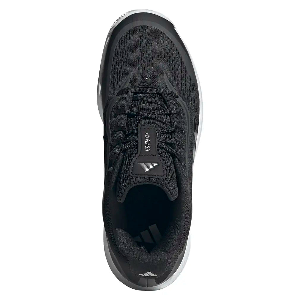 Women's AvaFlash Shoes Black and Silver Metallic
