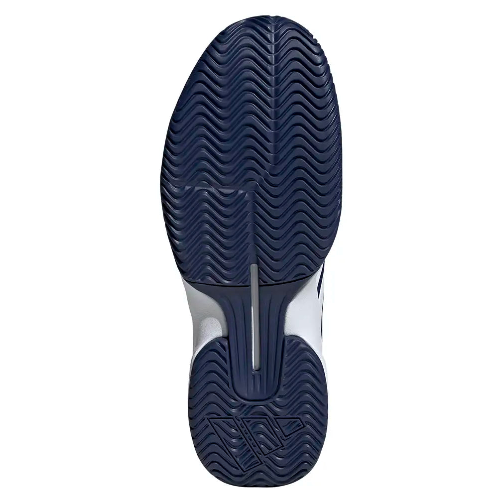 Men's GameCourt 3 Shoes Dark Blue and White