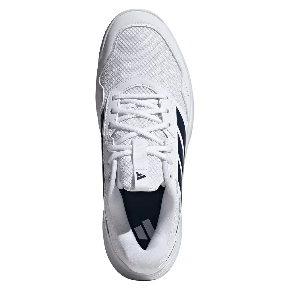 Men's GameCourt 3 Shoes White and Dark Blue