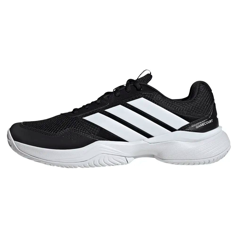 Men's GameCourt 3 Shoes Black and White