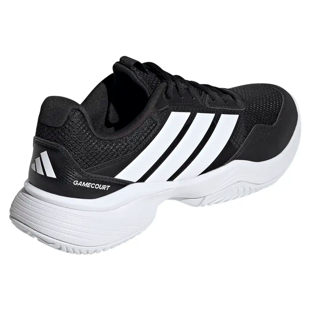 Men's GameCourt 3 Shoes Black and White
