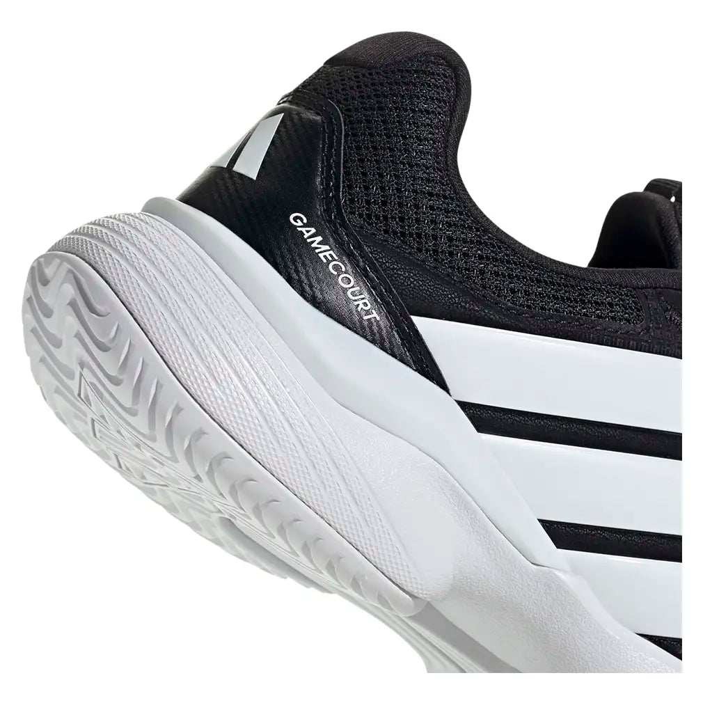 Men's GameCourt 3 Shoes Black and White