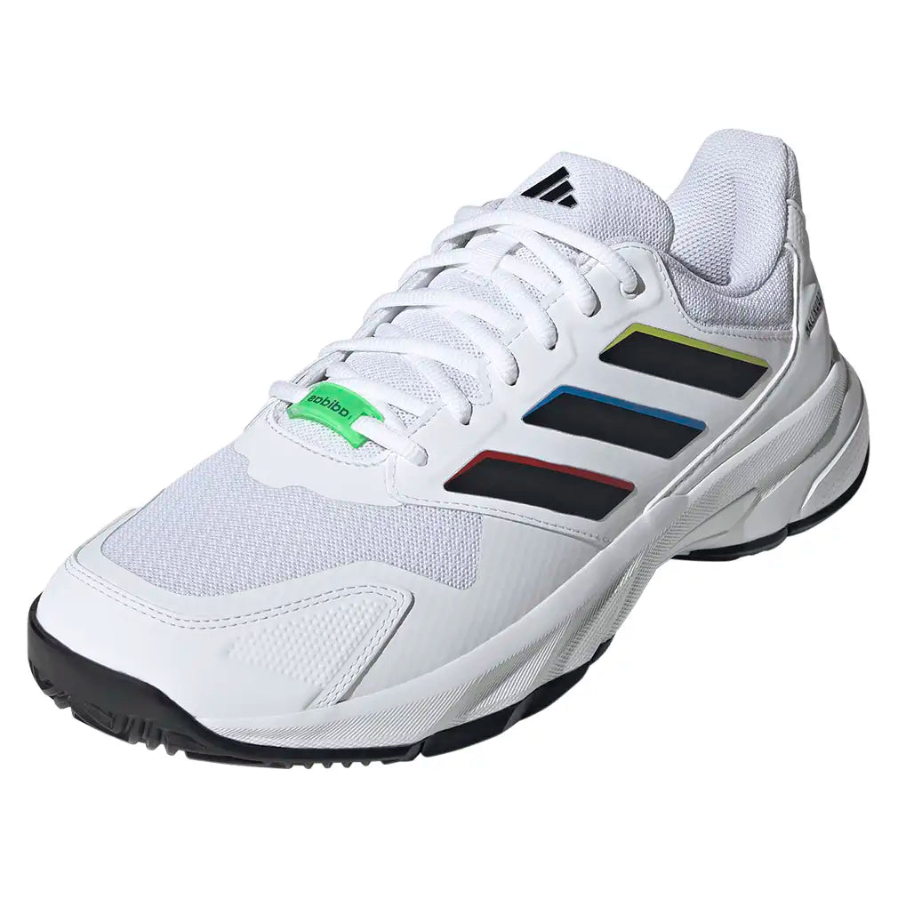 Men's CourtJam Control 3 Shoes White and Black