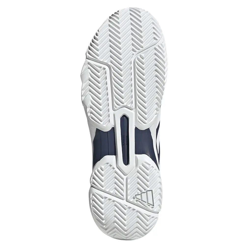Men's CourtJam Control 3 Shoes Dark Blue and White