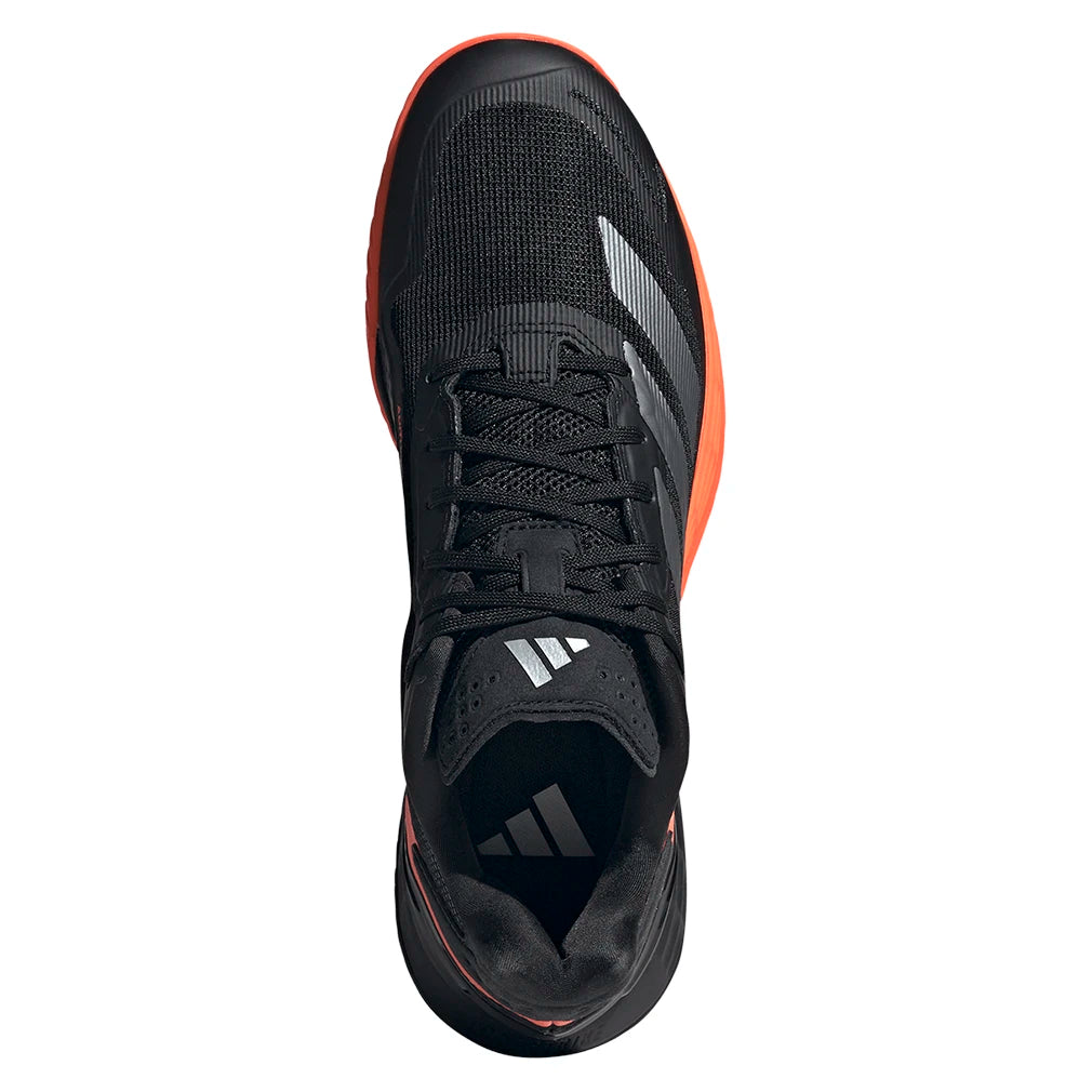 Men's Defiant Speed 2 Shoes Core Black and Lucid Orange