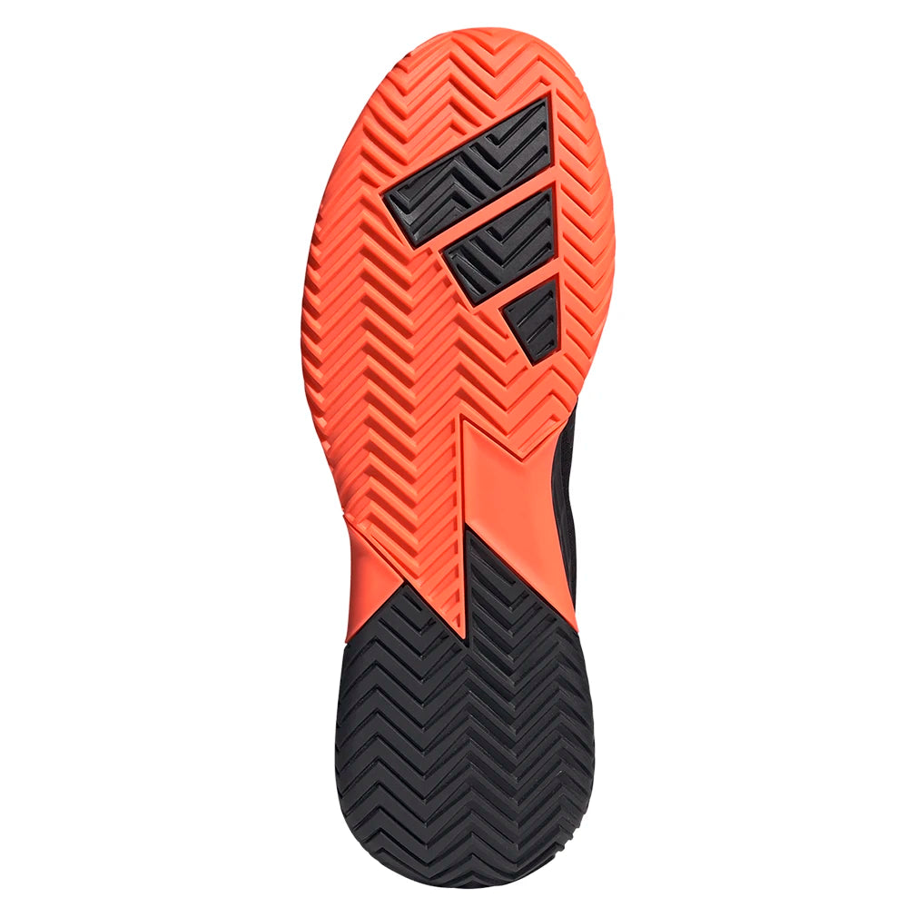 Men's Defiant Speed 2 Shoes Core Black and Lucid Orange