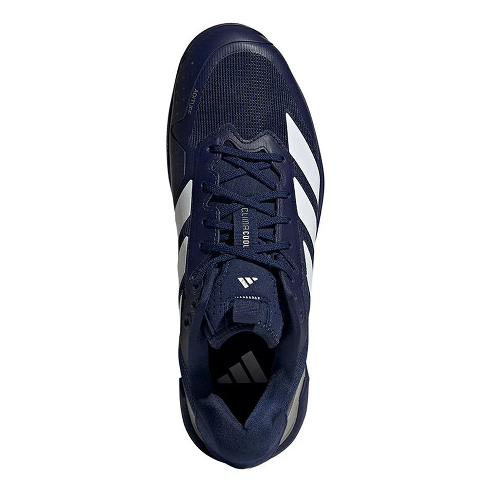 Men's adizero Ubersonic 5 Shoes Dark Blue and Footwear White
