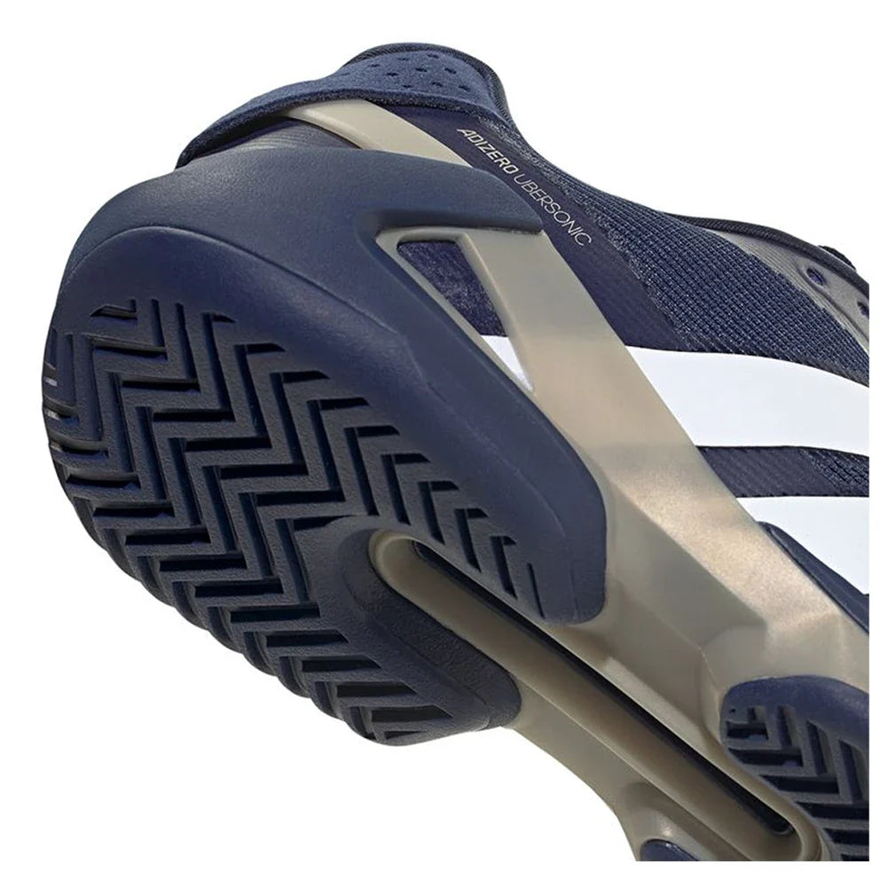 Men's adizero Ubersonic 5 Shoes Dark Blue and Footwear White