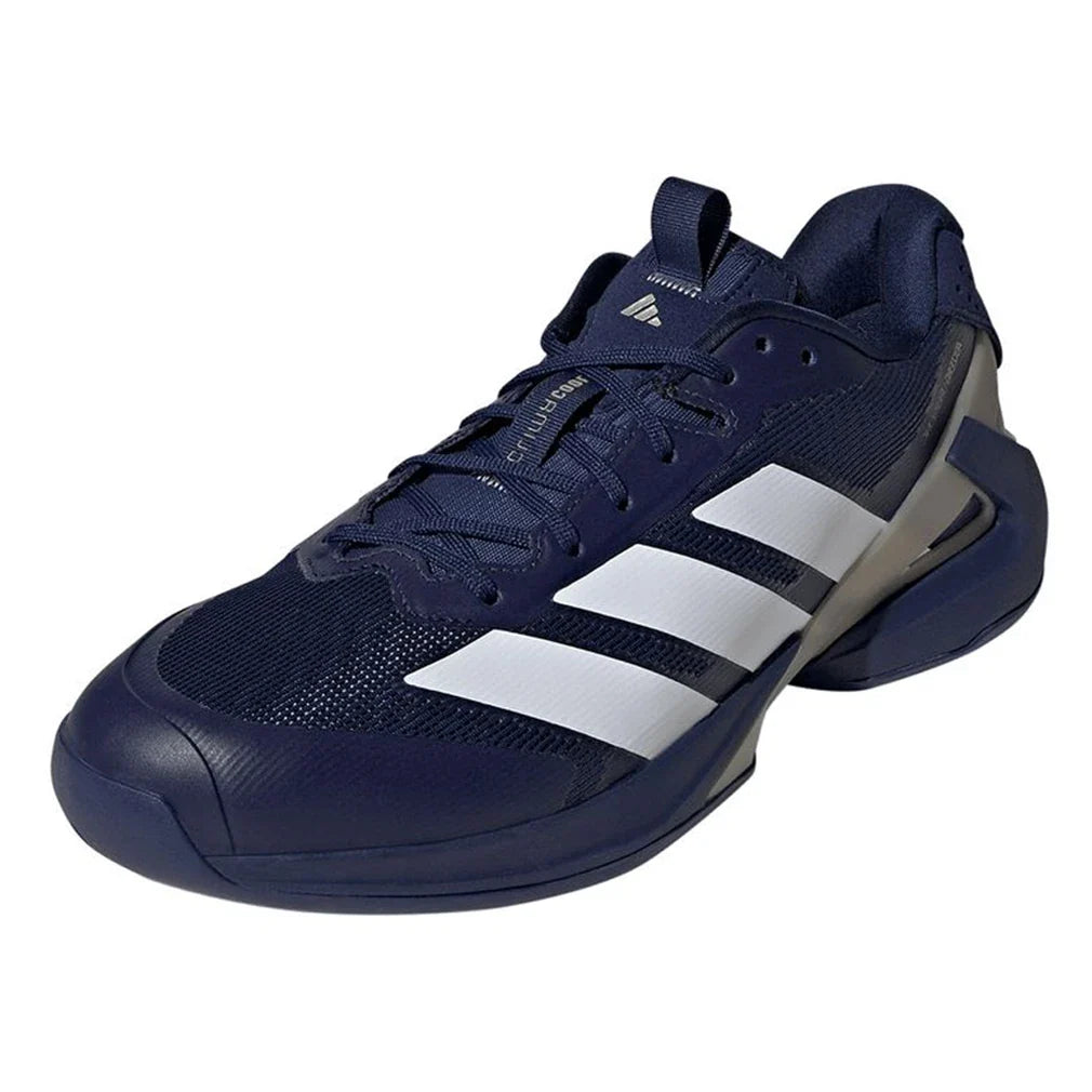 Men's adizero Ubersonic 5 Shoes Dark Blue and Footwear White