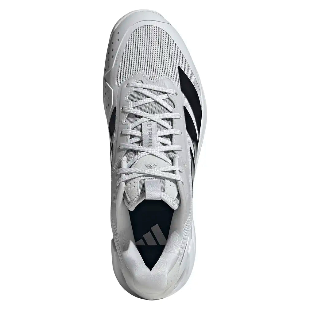 Men's Adizero Ubersonic 5 Shoes Dash Grey and Aurora Ink
