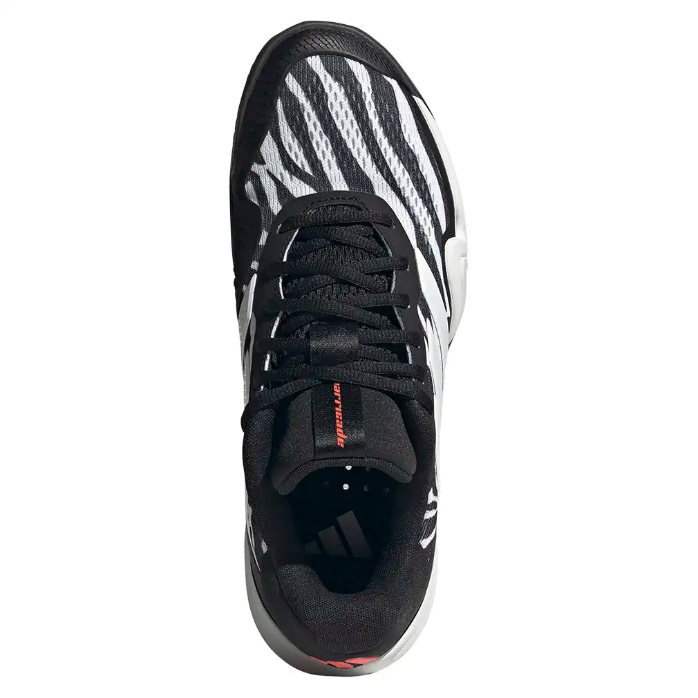 Men's Barricade 14 Shoes Black and White
