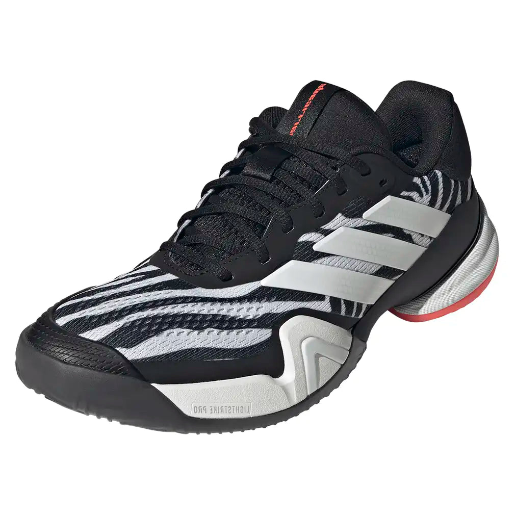 Men's Barricade 14 Shoes Black and White
