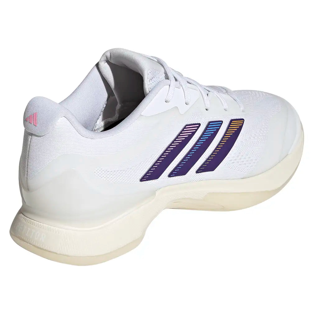 Women's Avacourt 3 Shoes White and Collegiate Purple