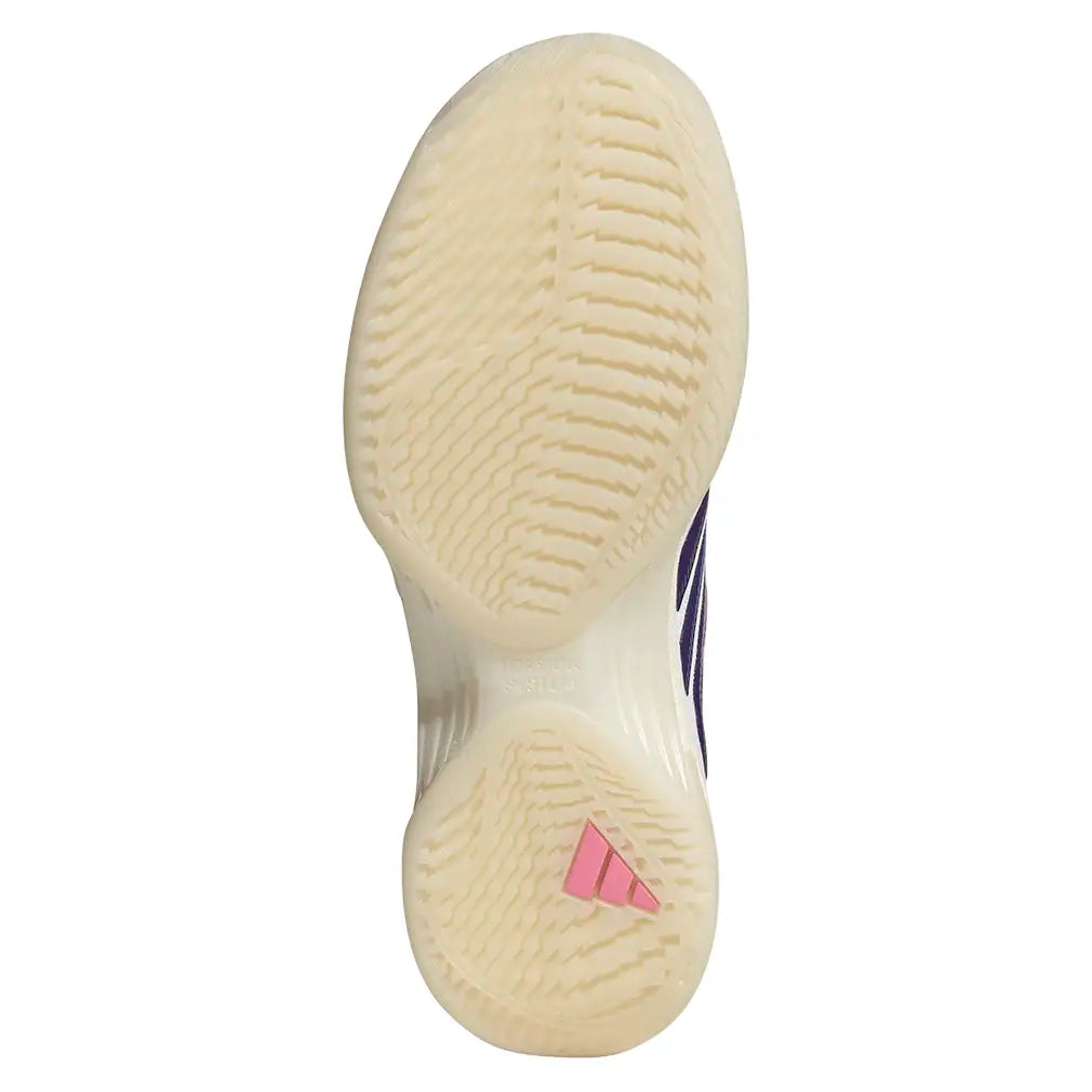 Women's Avacourt 3 Shoes White and Collegiate Purple
