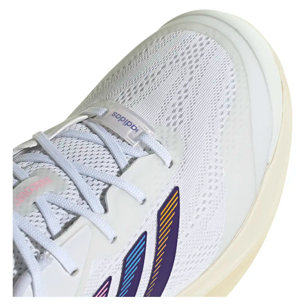 Women's Avacourt 3 Shoes White and Collegiate Purple