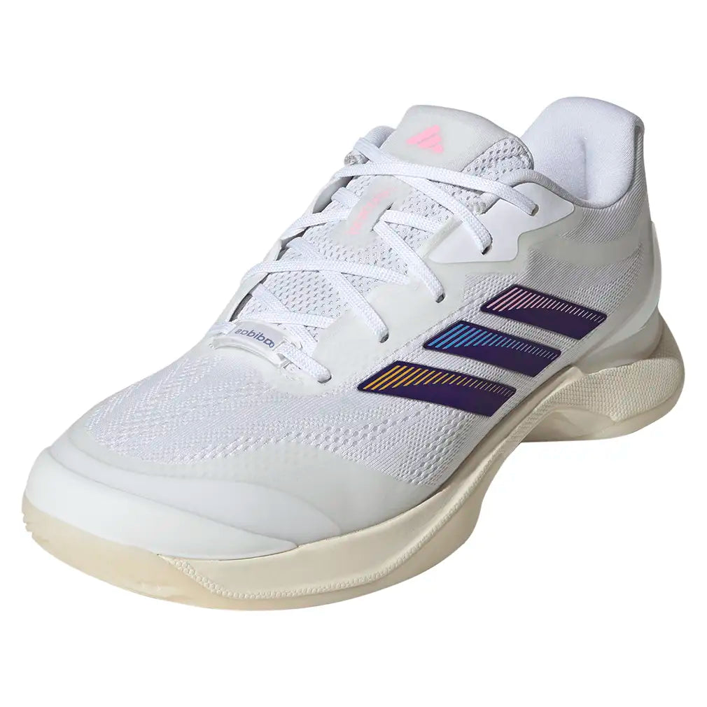Women's Avacourt 3 Shoes White and Collegiate Purple