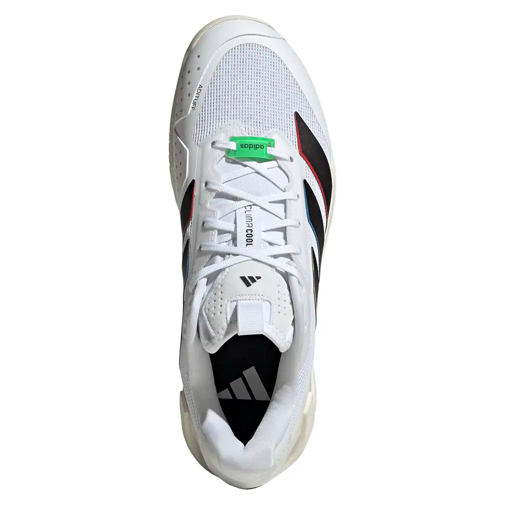 Men's Adizero Ubersonic 5 Shoes White and Black