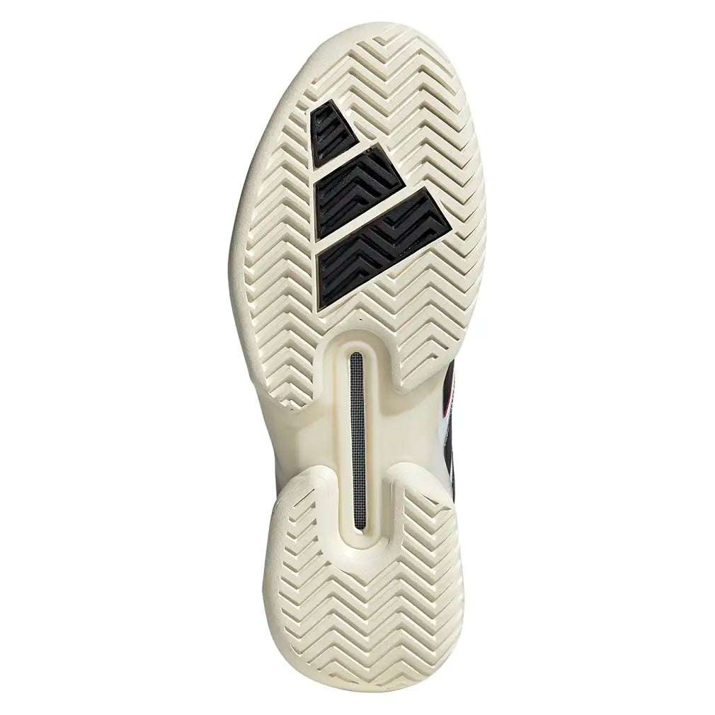 Men's Adizero Ubersonic 5 Shoes White and Black