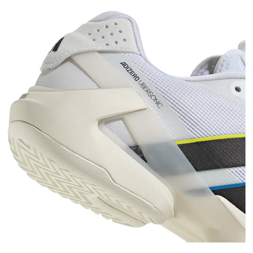 Men's Adizero Ubersonic 5 Shoes White and Black