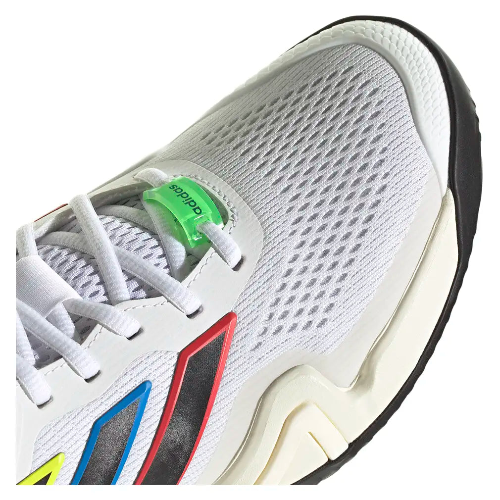 Men's Barricade 14 Shoes White and Black