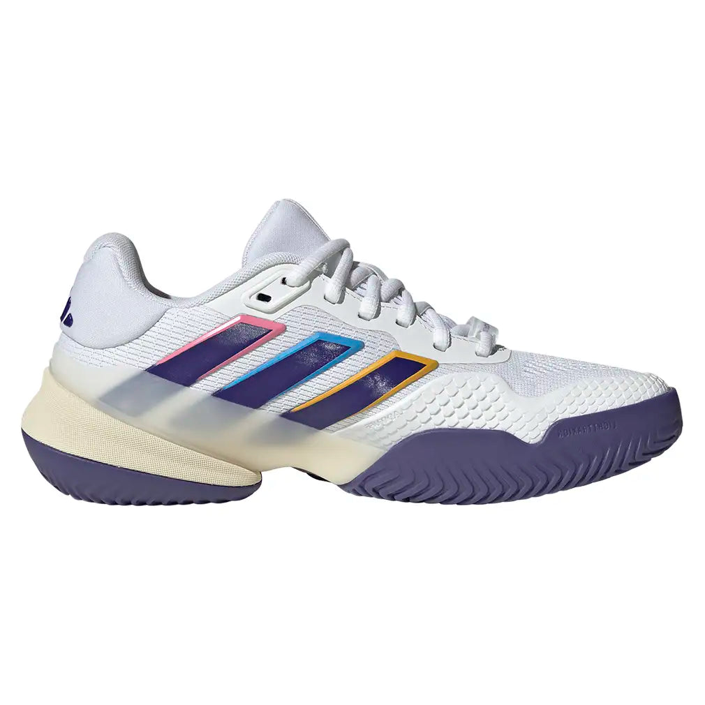Women's Barricade 14 Shoes White and Collegiate Purple
