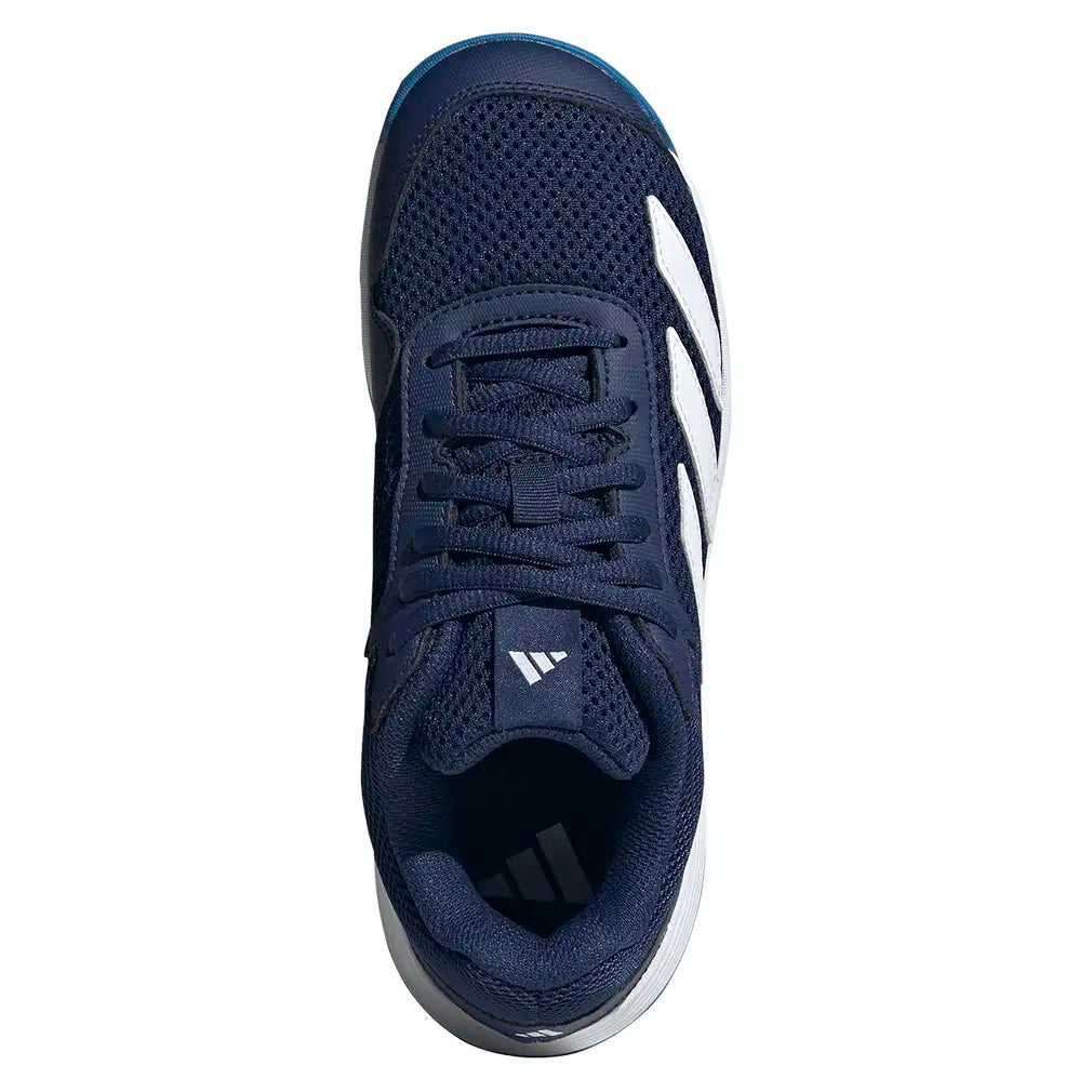 Juniors' Courtflash Shoes Dark Blue and White