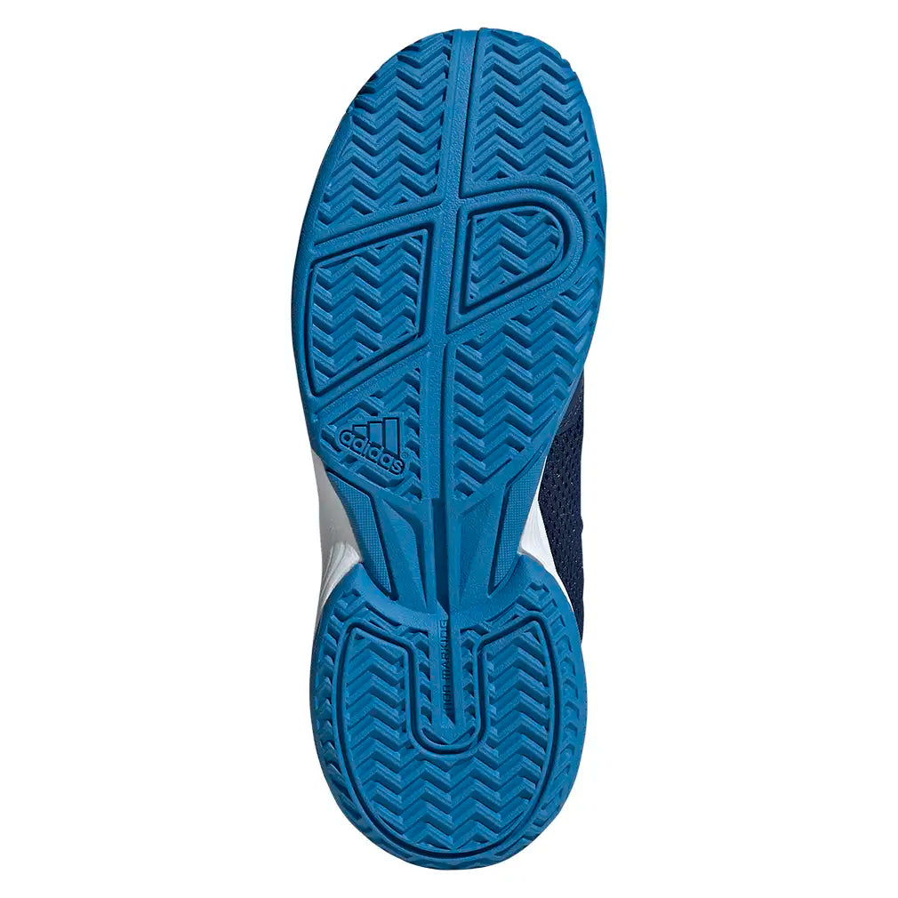 Juniors' Courtflash Shoes Dark Blue and White