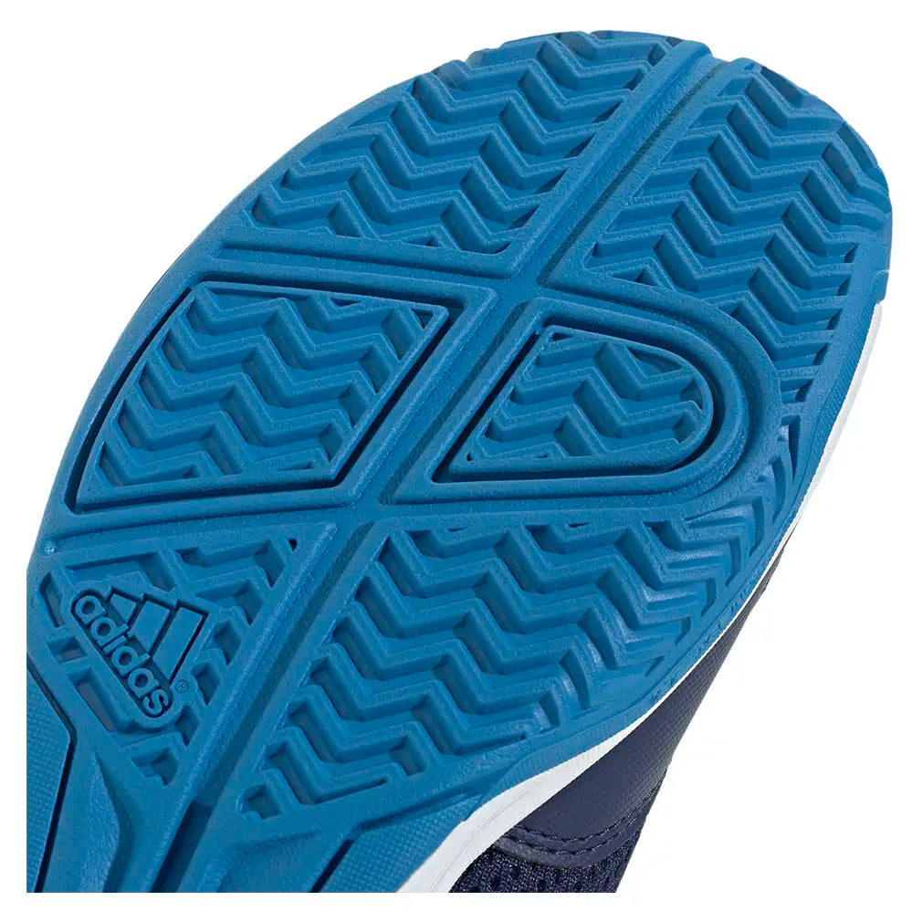 Juniors' Courtflash Shoes Dark Blue and White