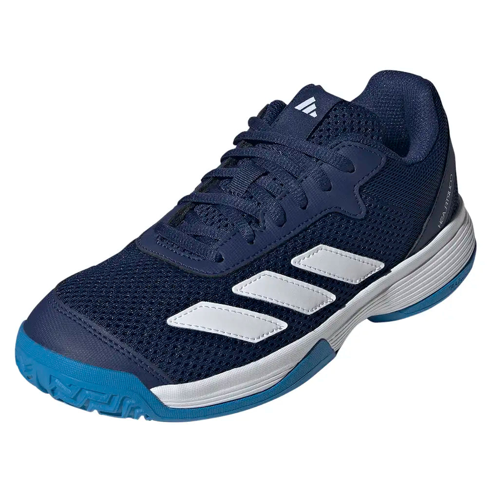 Juniors' Courtflash Shoes Dark Blue and White