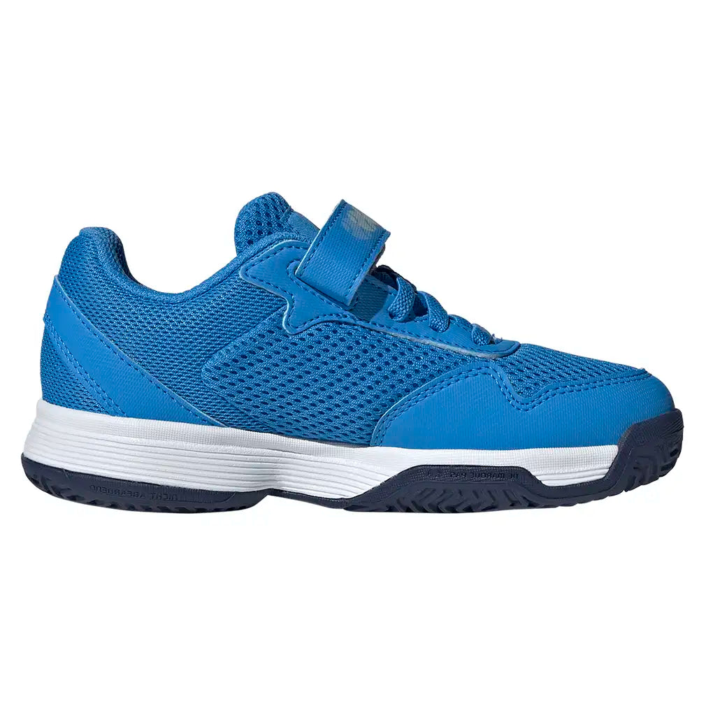 Juniors' Courtflash Shoes Lucid Ray Blue and White