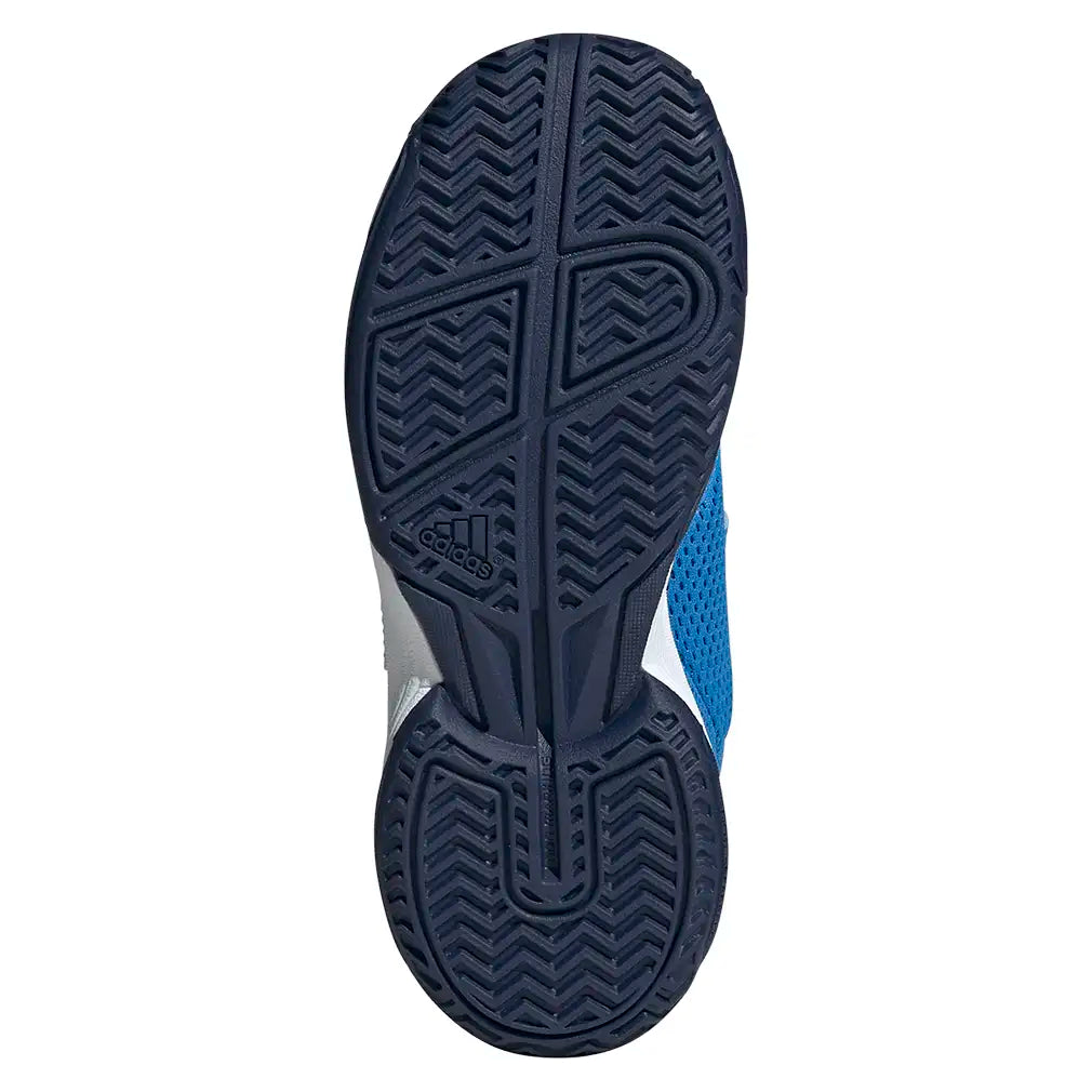 Juniors' Courtflash Shoes Lucid Ray Blue and White
