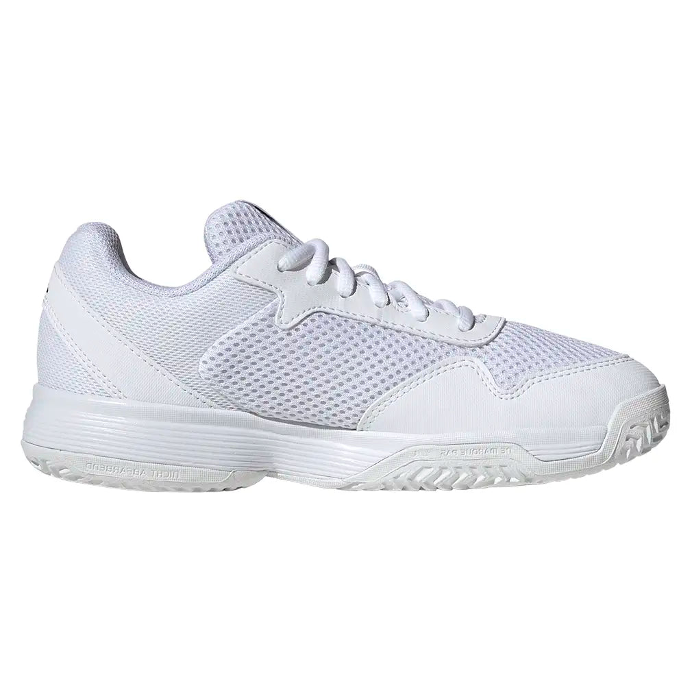 Juniors' Courtflash Shoes White and Black