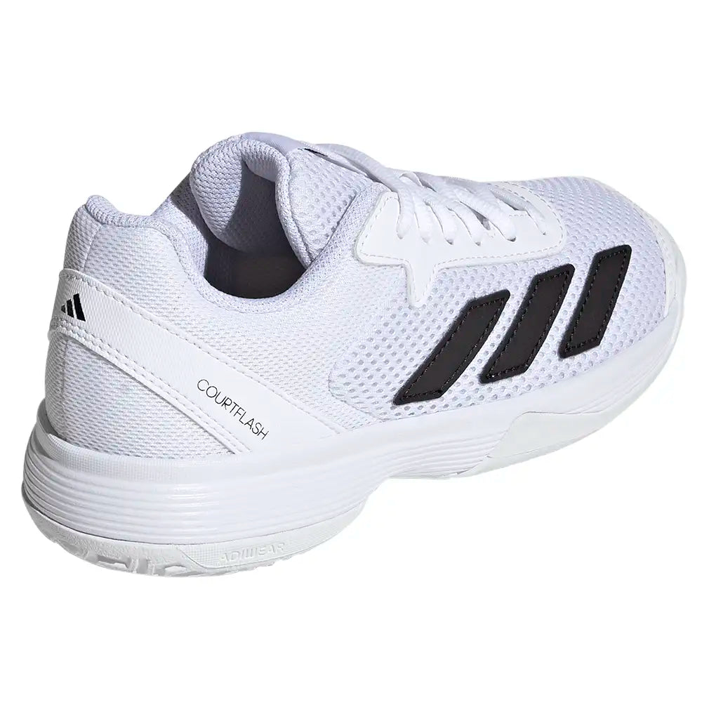Juniors' Courtflash Shoes White and Black