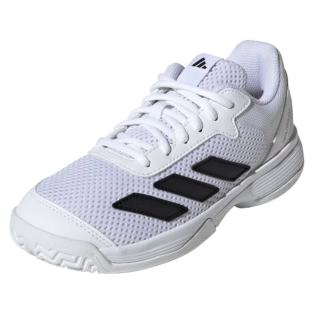 Juniors' Courtflash Shoes White and Black