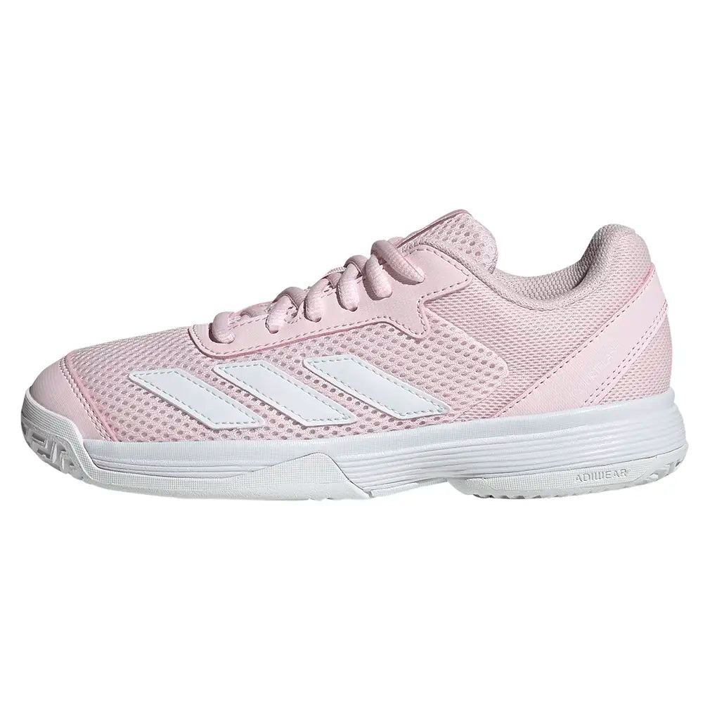 Juniors' Courtflash Shoes Distilled Pink and White