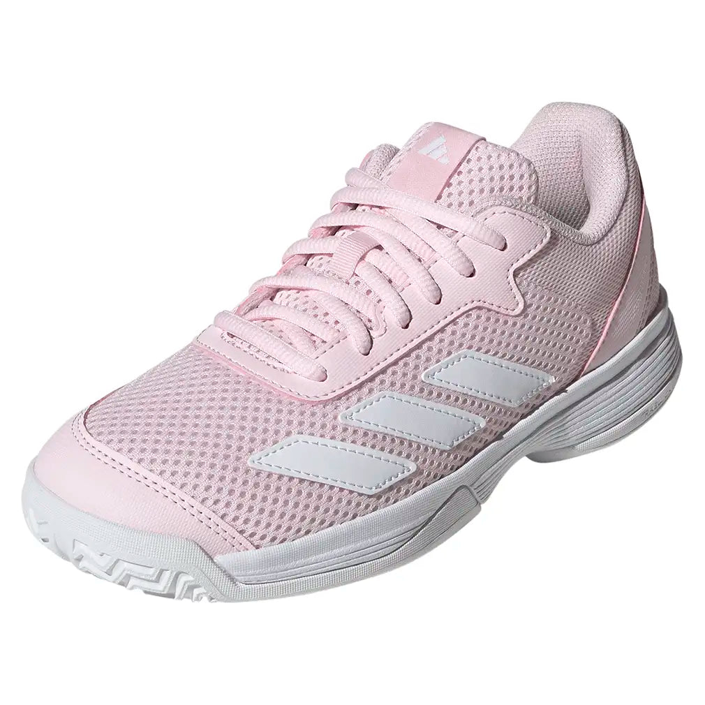 Juniors' Courtflash Shoes Distilled Pink and White
