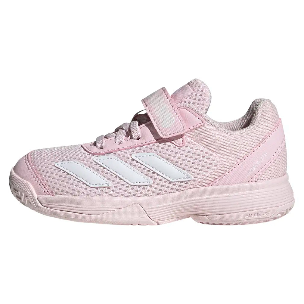 Juniors' Courtflash Shoes Distilled Pink and White