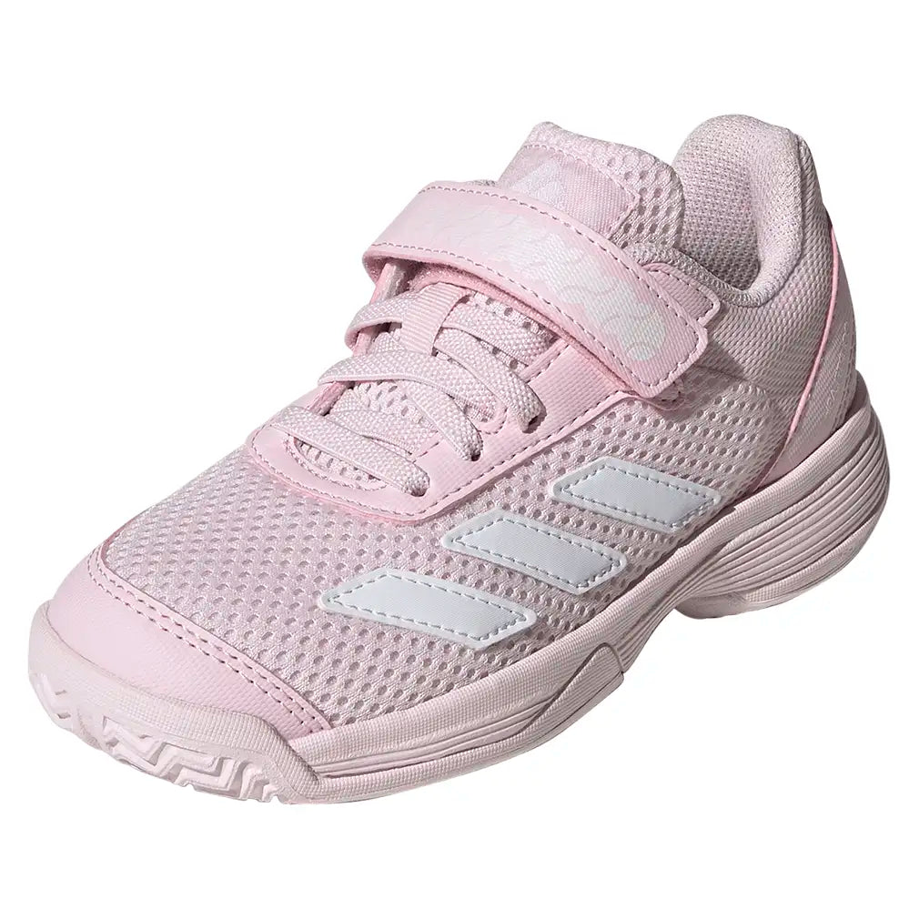 Juniors' Courtflash Shoes Distilled Pink and White
