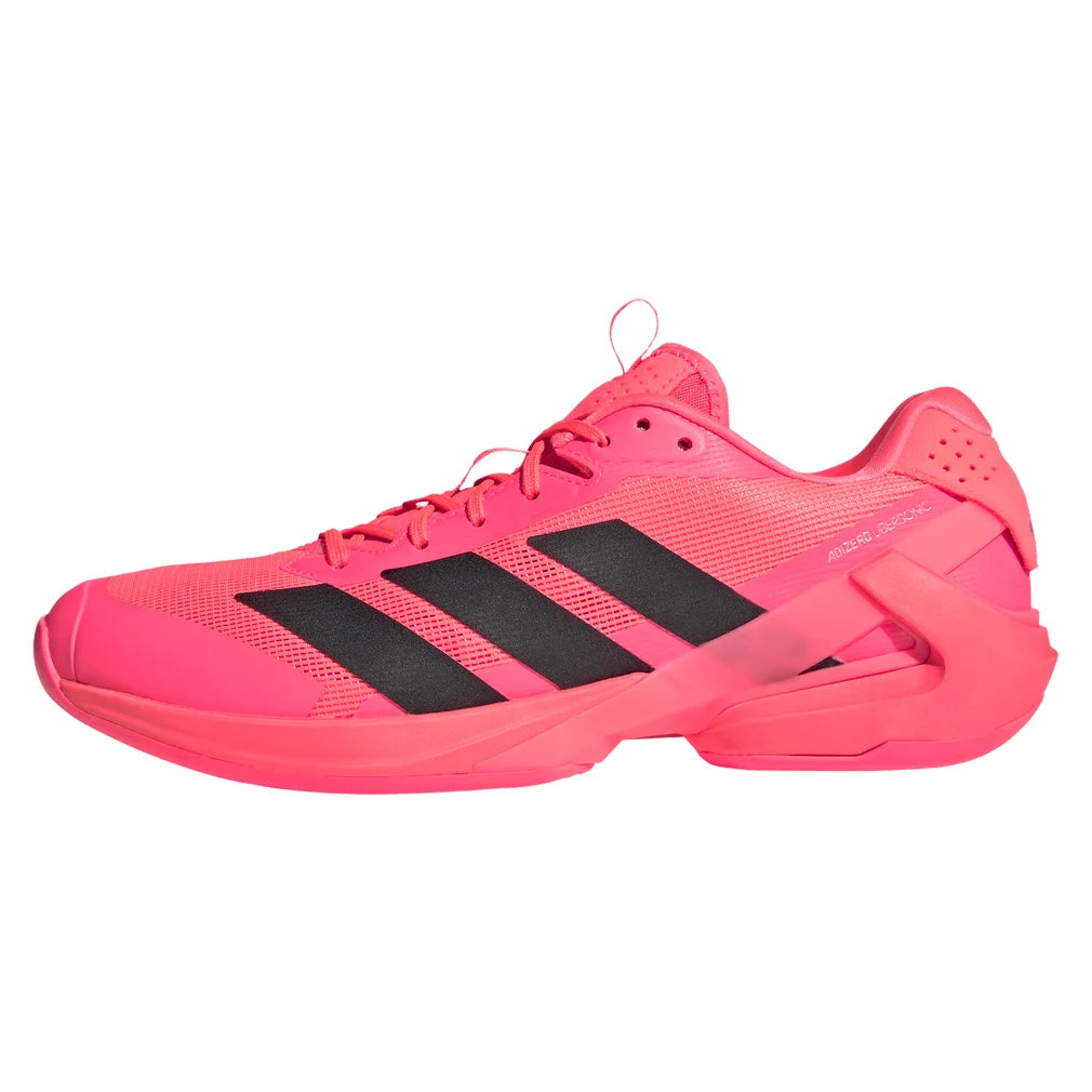 Men's Adizero Ubersonic 5 Shoes Solar Turbo and Black, Adidas, Pickleball Express, KK4379-F26-1