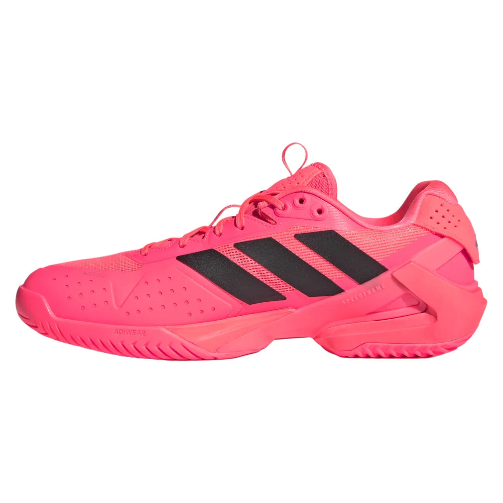 Men's Adizero Ubersonic 5 Shoes Solar Turbo and Black, Adidas, Pickleball Express, KK4379-F26-2