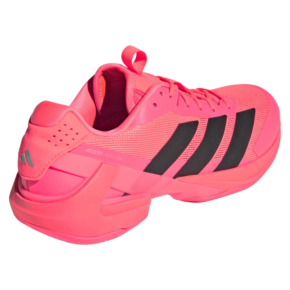 Men's Adizero Ubersonic 5 Shoes Solar Turbo and Black, Adidas, Pickleball Express, KK4379-F26-4