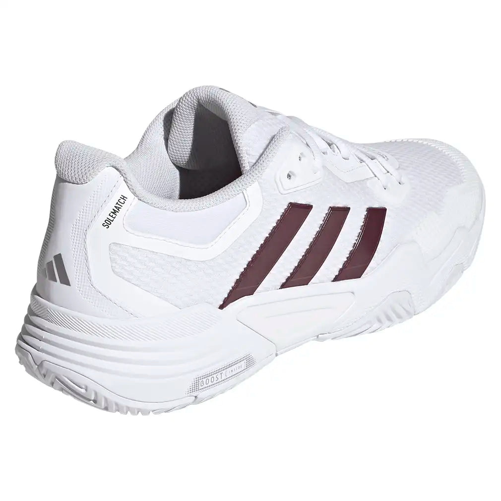 Men's Solematch Control 2 Shoes White and Maroon