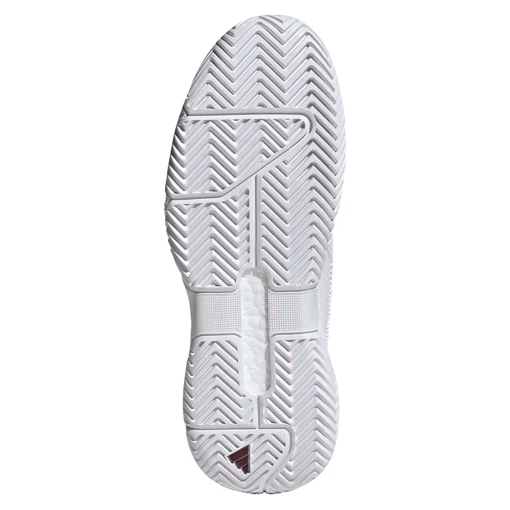 Men's Solematch Control 2 Shoes White and Maroon