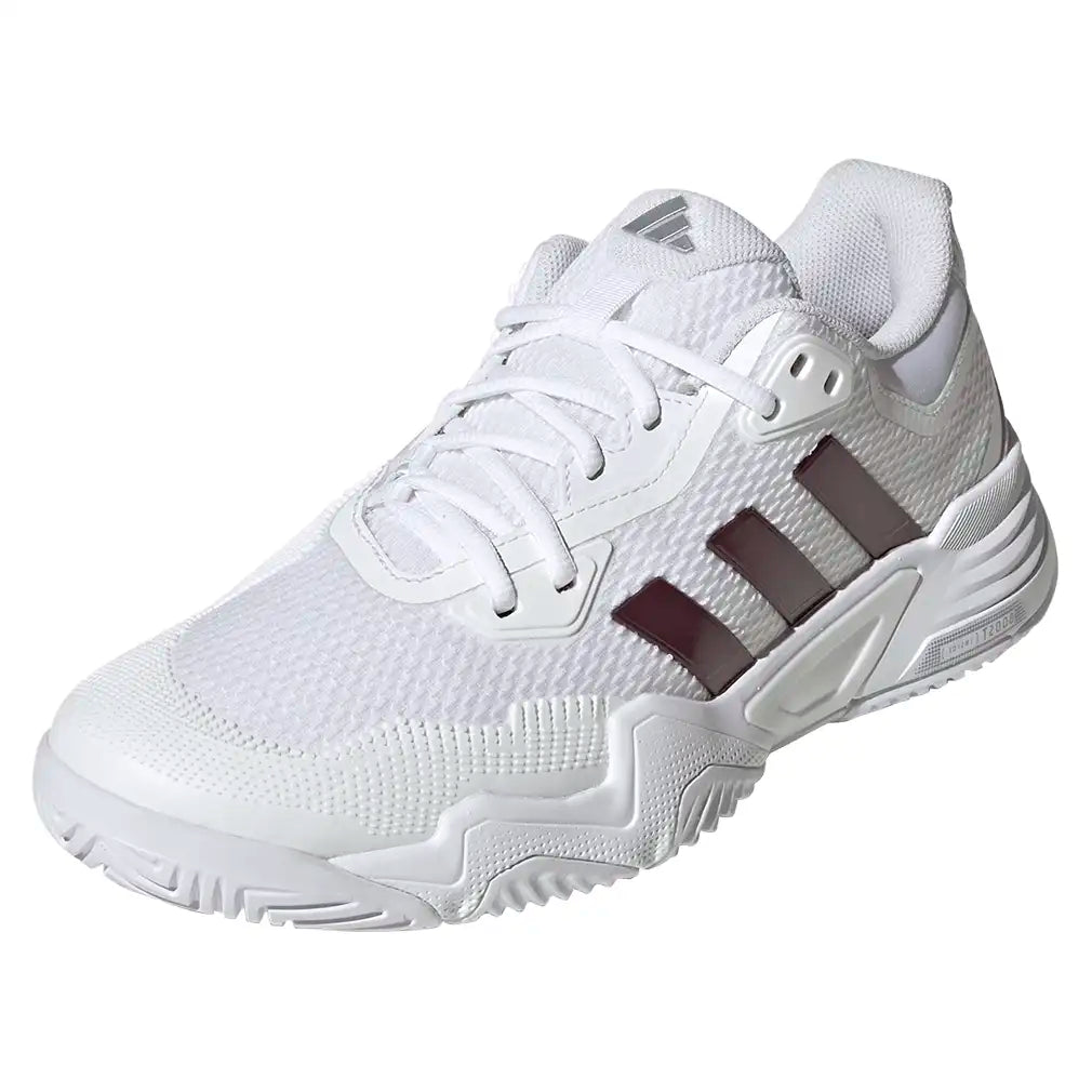Men's Solematch Control 2 Shoes White and Maroon