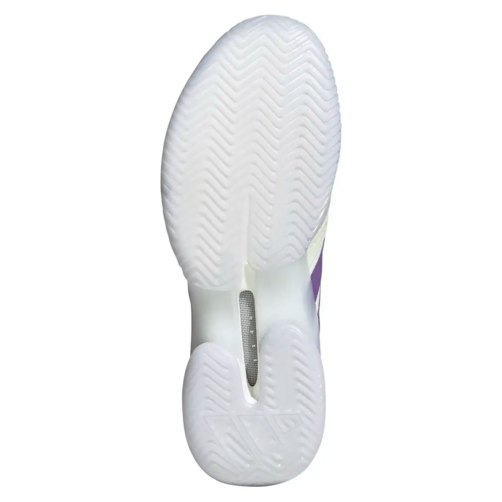 Men's Barricade 14 Shoes White and Active Purple