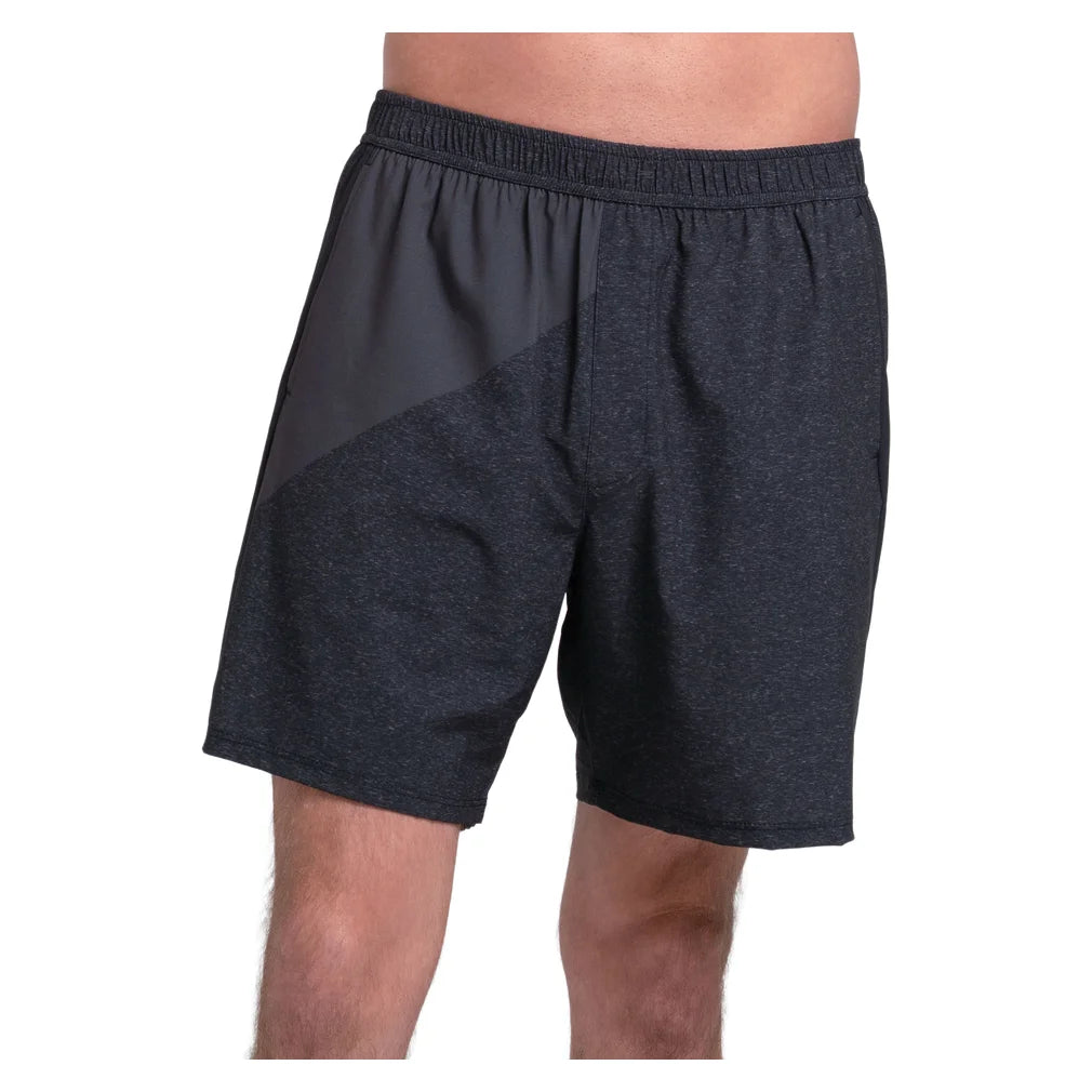 Men's Shadow Play 7 Inch Shorts Black, K-Swiss, Black, Pickleball Express, KMS25-35J001-BLACK-1