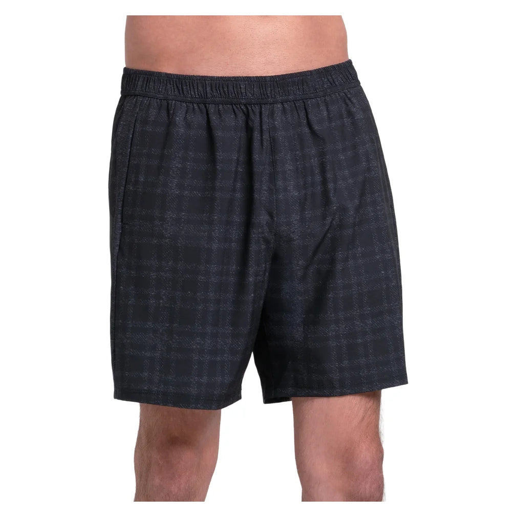 Men's Strike 7 Inch Shorts Charcoal, K-Swiss, Charcoal, Pickleball Express, KMS25-36J040-CHARCOAL-2
